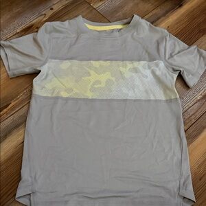 All in Motion Gray and Yellow Kids Short Sleeve Tee
